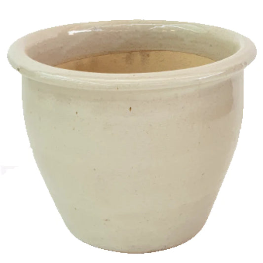 Ceramic Rolled Rim Pot