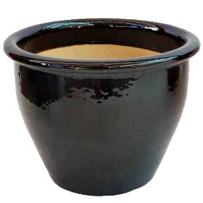 Ceramic Rolled Rim Pot