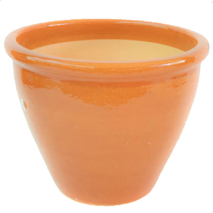 Ceramic Rolled Rim Pot