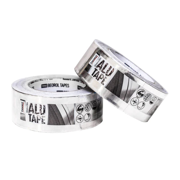 Beorol Aluminium Tape 50mm x 50m